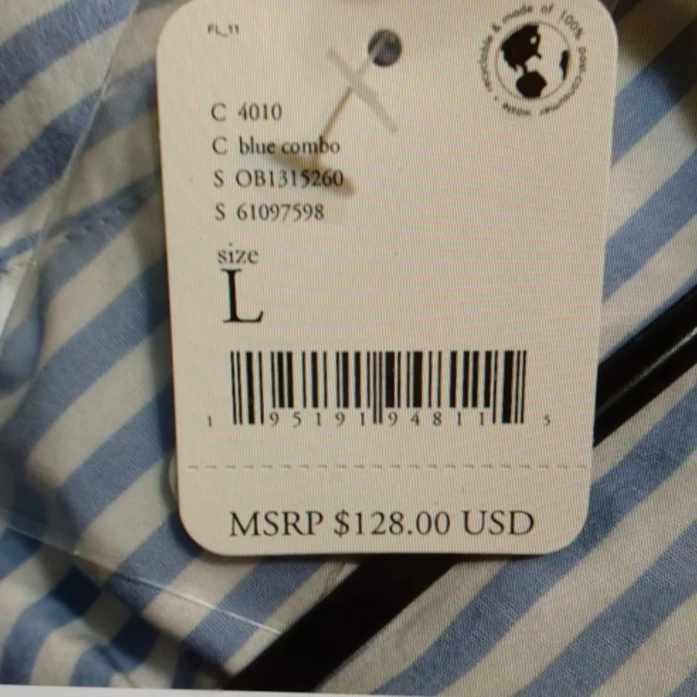 Free People Bexley Cotton Striped Blouse - Picture 11 of 11